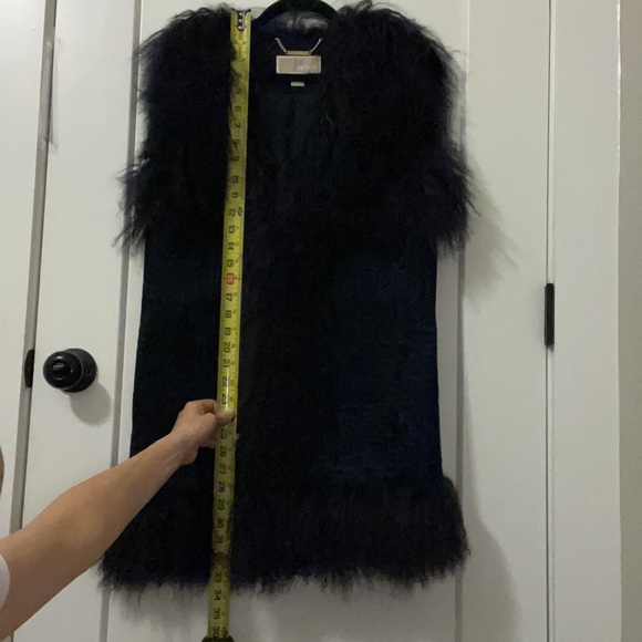 MICHAEL MICHAEL KORS MONGOLIAN LAMB FUR VEST Price firm - Picture 15 of 15